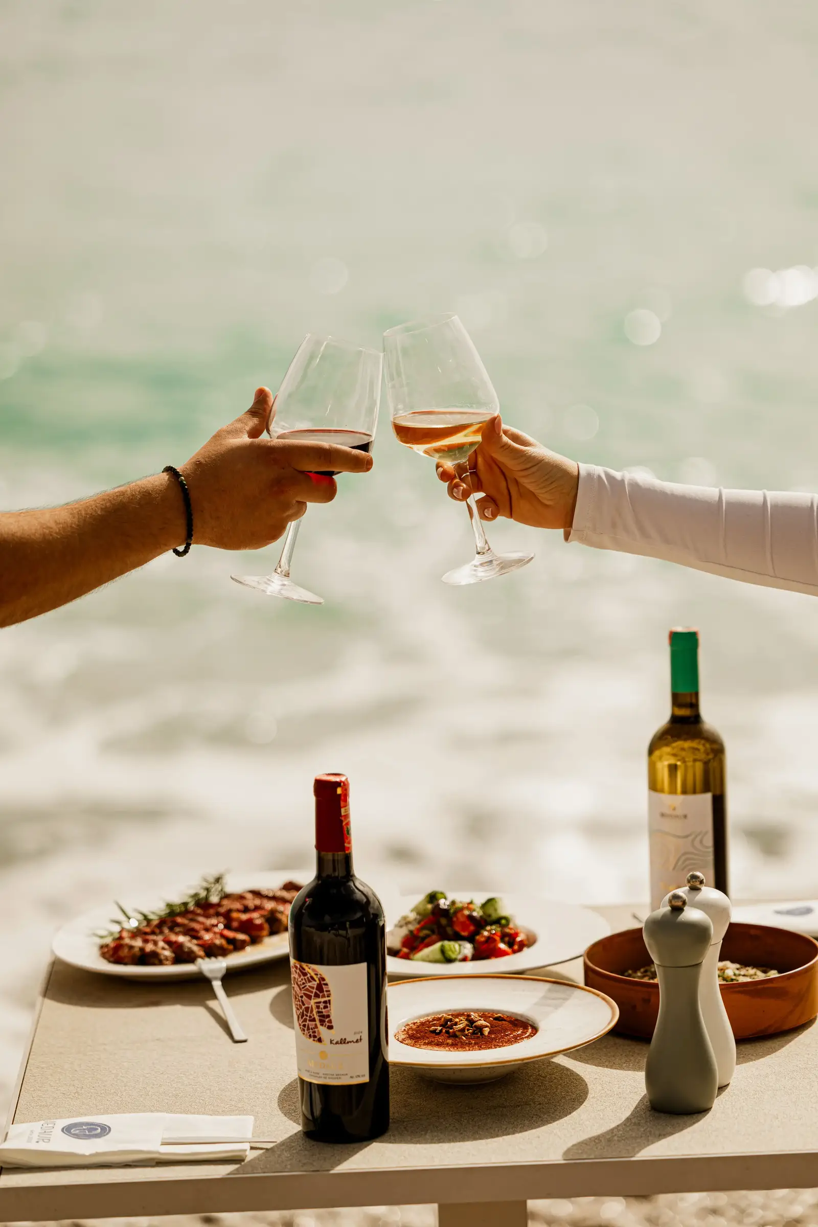 Mediterranean dishes at Medaur